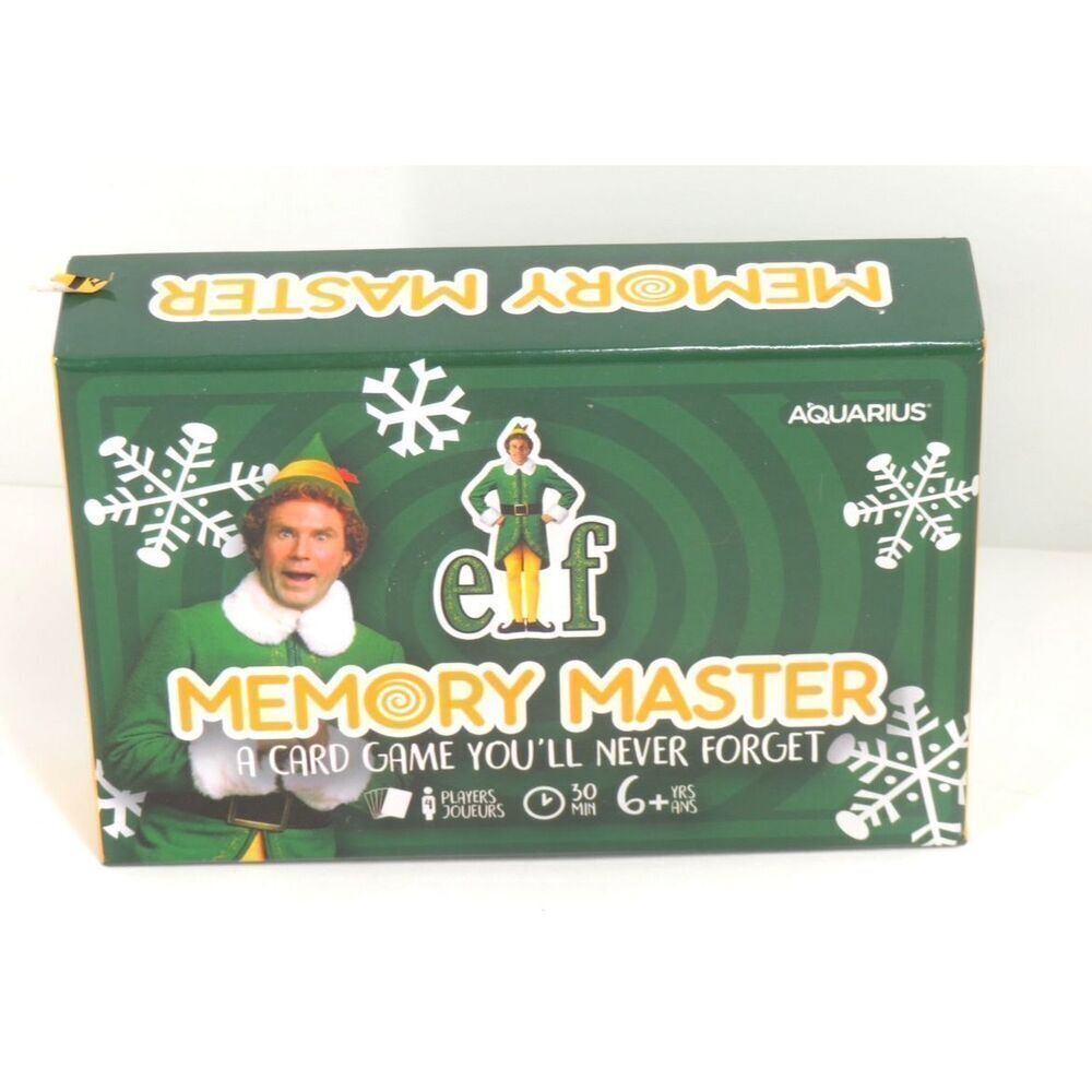 Elf Memory Master Card Game Ages 6 & Up